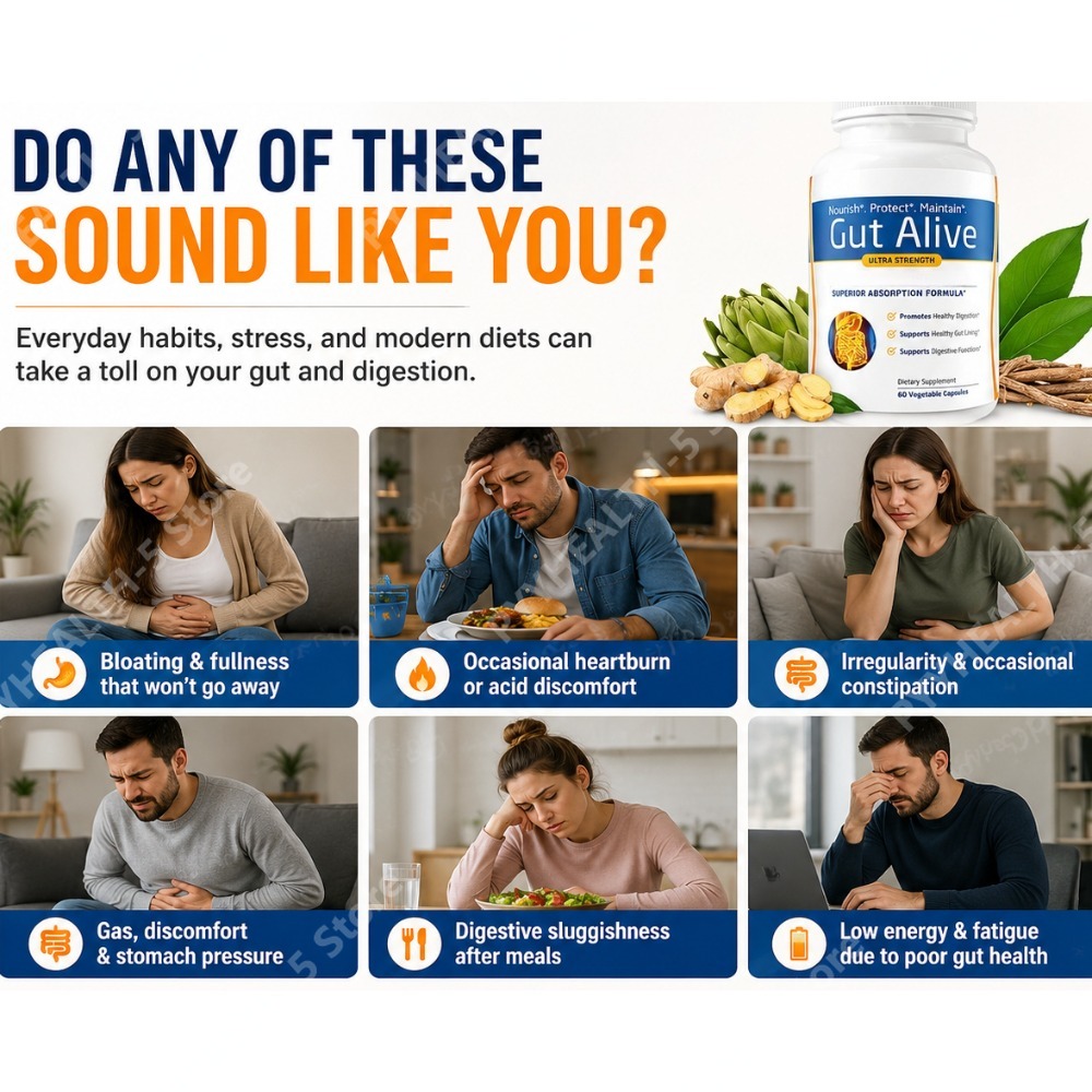 Gut Alive Natural Digestive He - Tulsi Holy Basil recension och pris