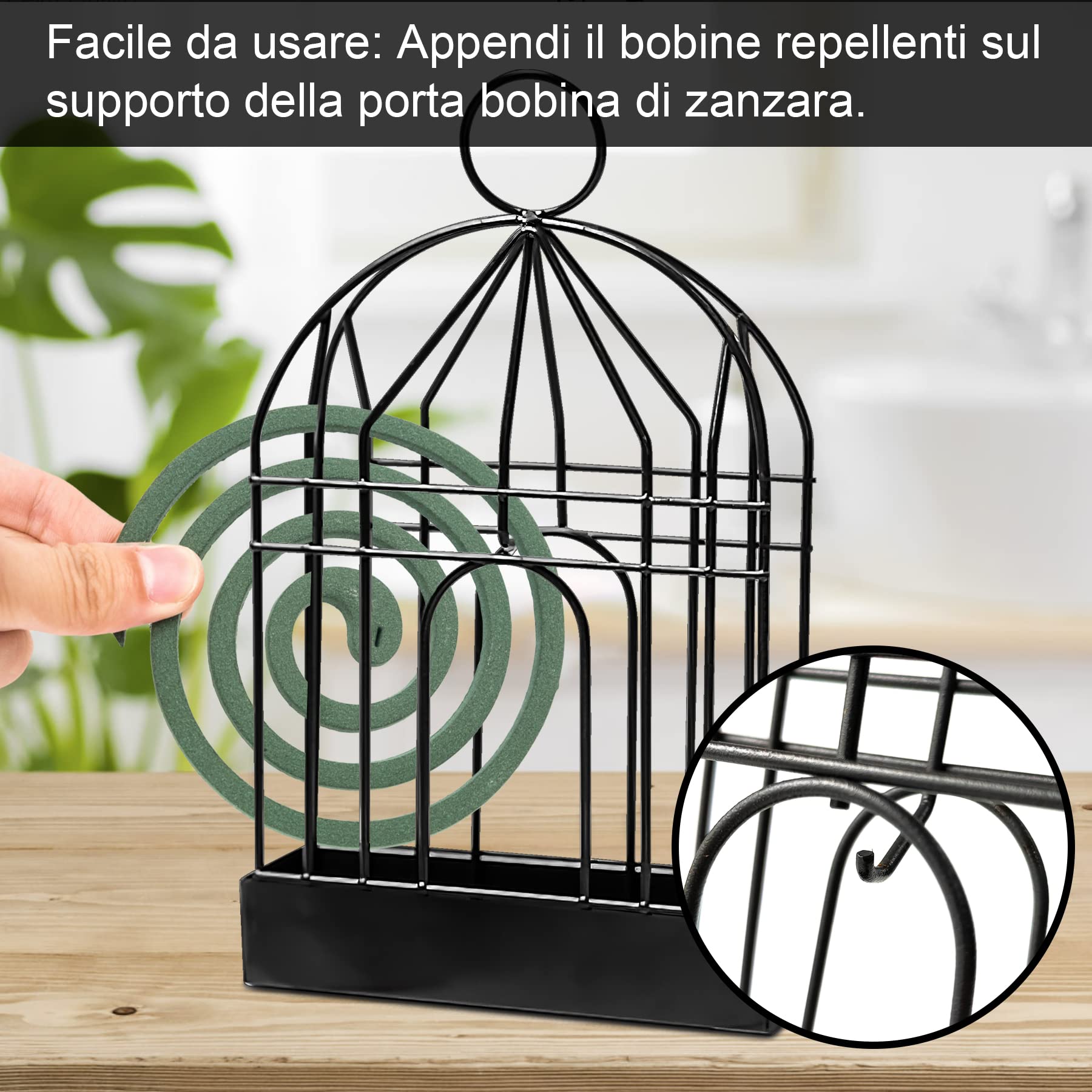 Mosquito Coil Holder Metal Inc - Tulsi Holy Basil recension och pris