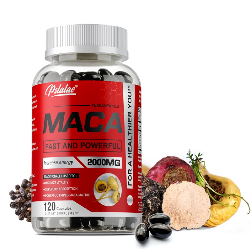 Maca Root Capsules - Improves  - Tulsi Holy Basil recension och pris