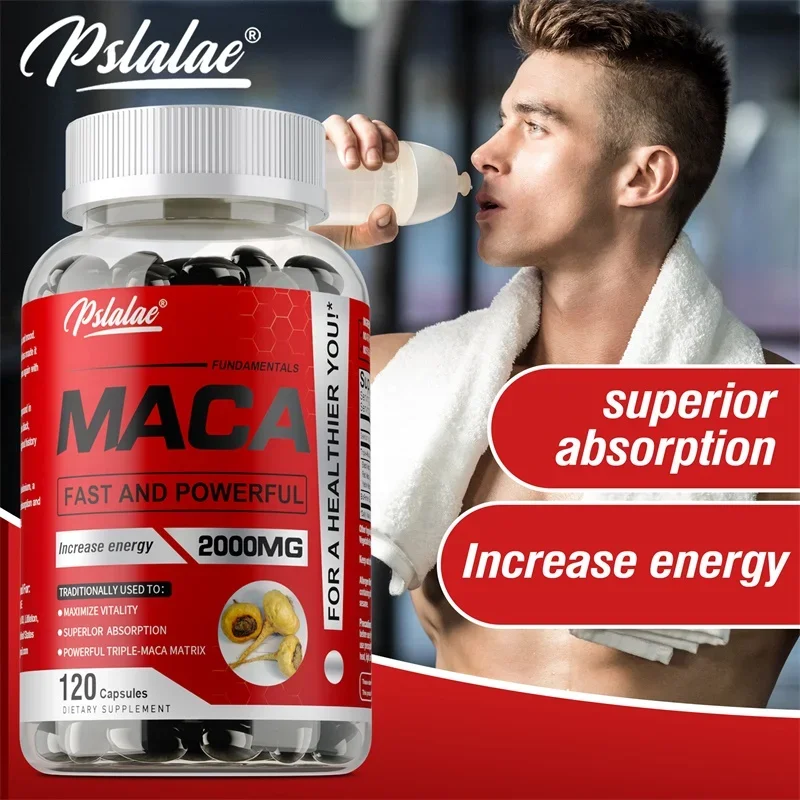 Maca Root Capsules - Improves  - Tulsi Holy Basil recension och pris