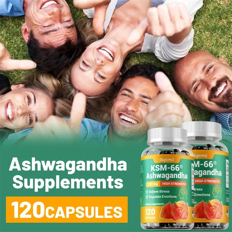 KSM-66 Ashwagandha Extracts Ca - Tulsi Holy Basil recension och pris