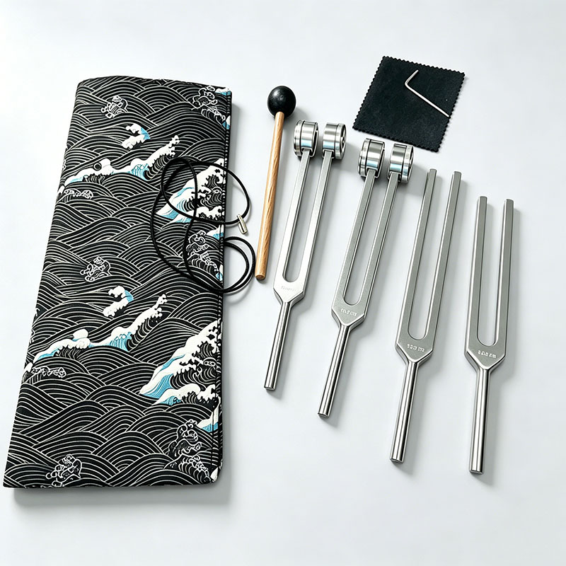 Tuning Fork Set 128 136.1 256  - Healing Wellness recension och pris
