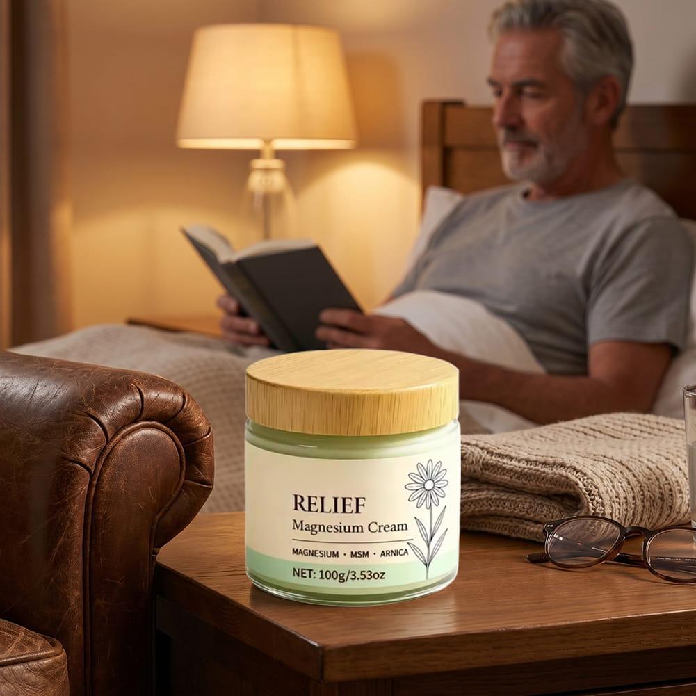 100g Relief Magnesium Cream Ma - Healing Wellness recension och pris