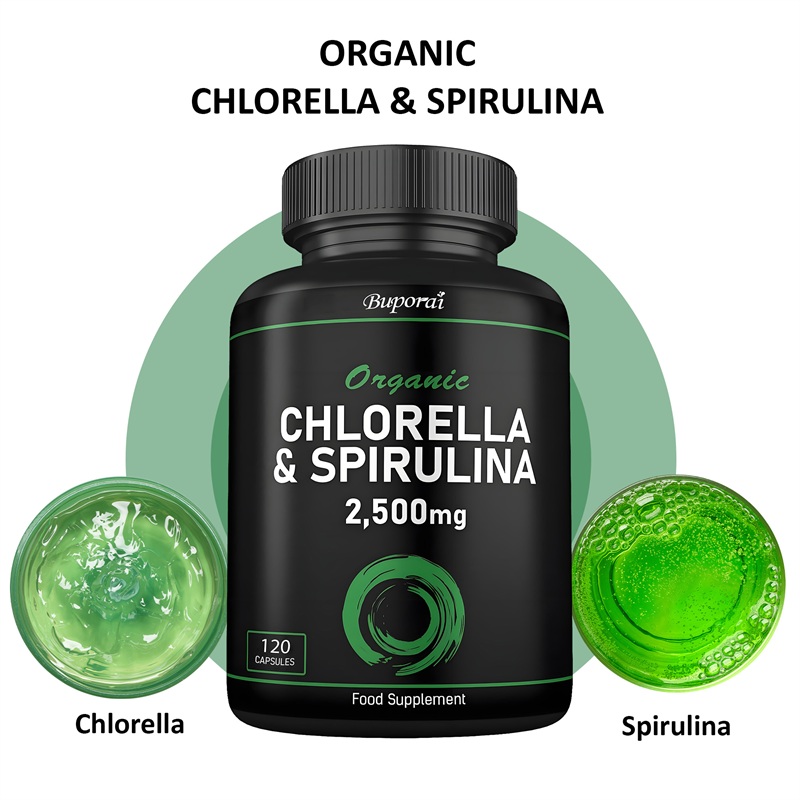 Organic Chlorella & Spirulina  - Tulsi Holy Basil recension och pris